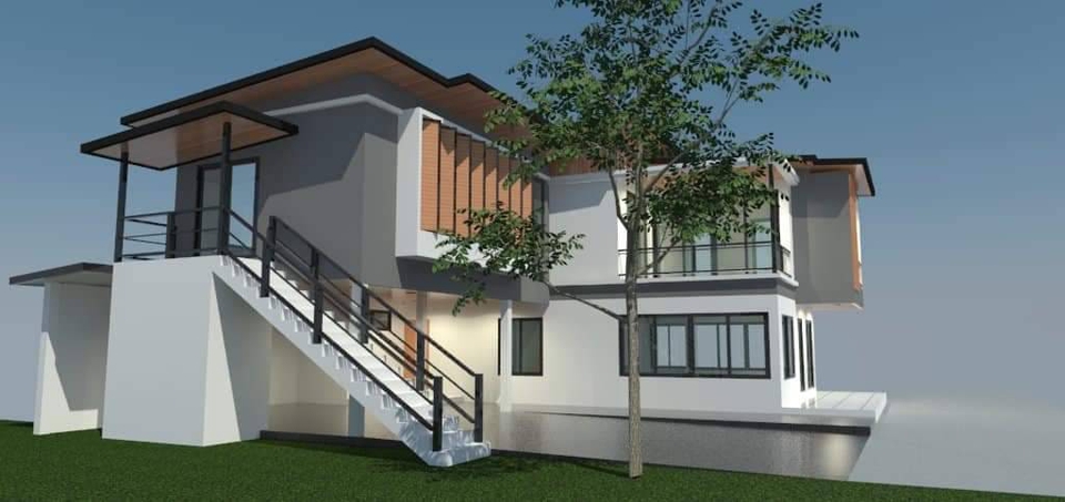 รับเหมาต่อเติมบ้านสวยสไตล์โมเดิร์น ออกแบบทันสมัย ผู้รับเหมาต่อเติมบ้าน บริการรับเหมาก่อสร้าง