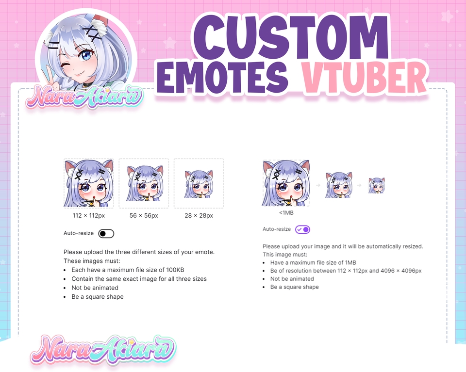 Stiker LINE - Emote Twitch Kustom Dirancang untuk Streamer dan Vtuber, Emote Kustom, Emote Twitch - 11