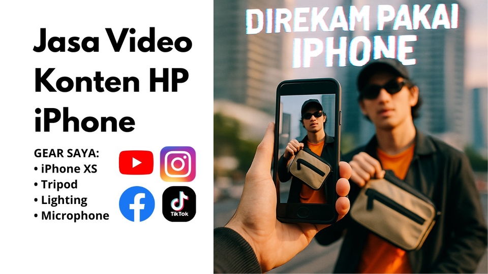 Jasa Pembuatan Intro Video Opening Youtube, dan Lainnya - Jasa Video Konten HP iPhone Jakarta / Jabodetabek