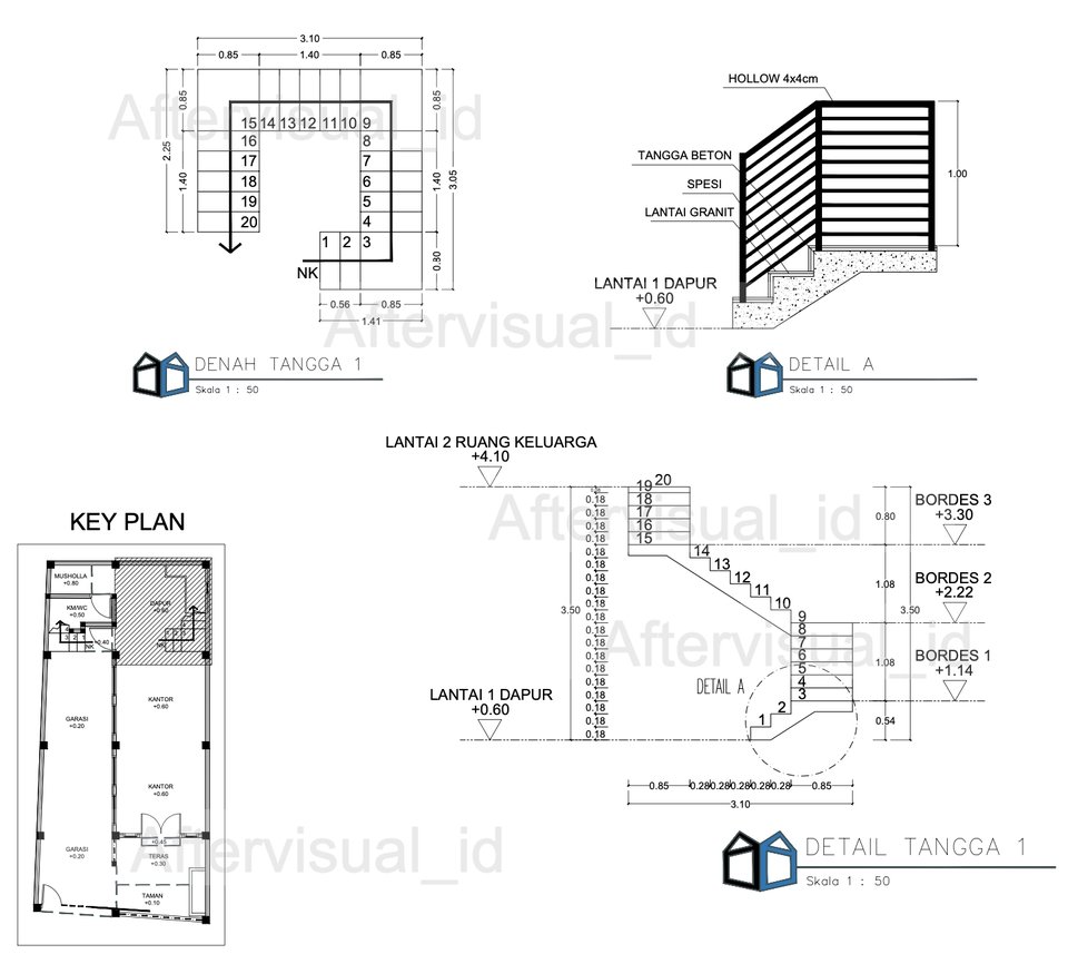 CAD Drawing - Desain CAD 2D Gambar Kerja, Gambar PBG, Layouting Perumahan dll - 5