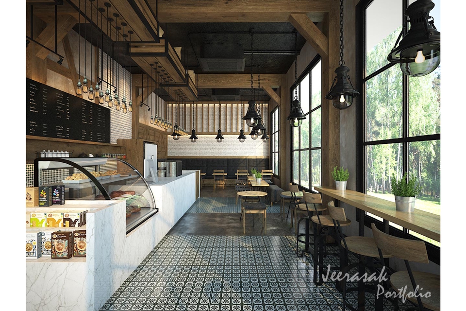 รีโนเวทบ้านเก่า ออกแบบตกแต่งภายใน รับออกแบบร้านอาหาร