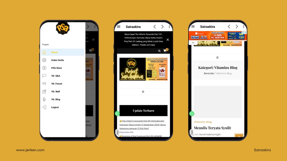Jasa pembuatan aplikasi Android, iOS dan Mobile dengan desain modern dan fungsional, sesuai kebutuhan Anda.