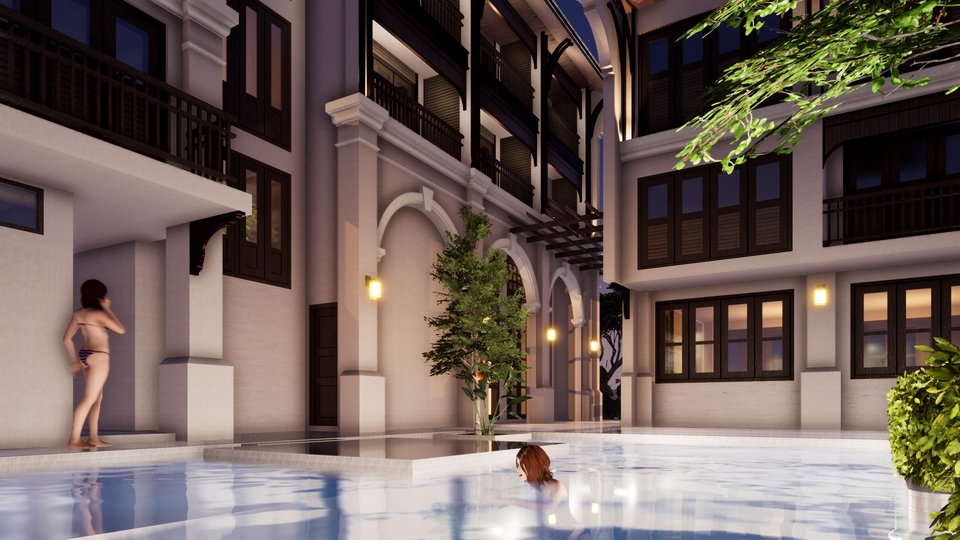 3D Perspective - 3D Perspective ภายนอก/ภายใน  - 15