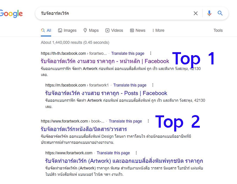 เขียนบทความ - รับเขียนบทความ SEO เพื่อทำอันดับเว็บไซต์ใน Google หน้าแรก - 2