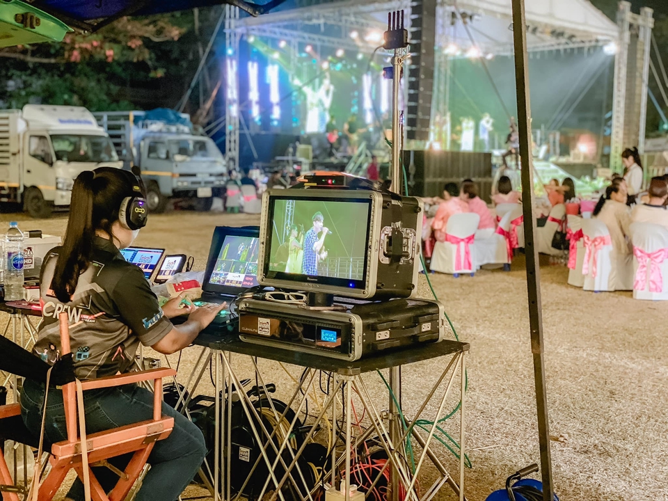 ถ่ายวีดีโอ - รับถ่ายวีดีโอ ชุดกล้องระบบตัดต่อสด โอบี กล้อง 2-6 ตัว - 7