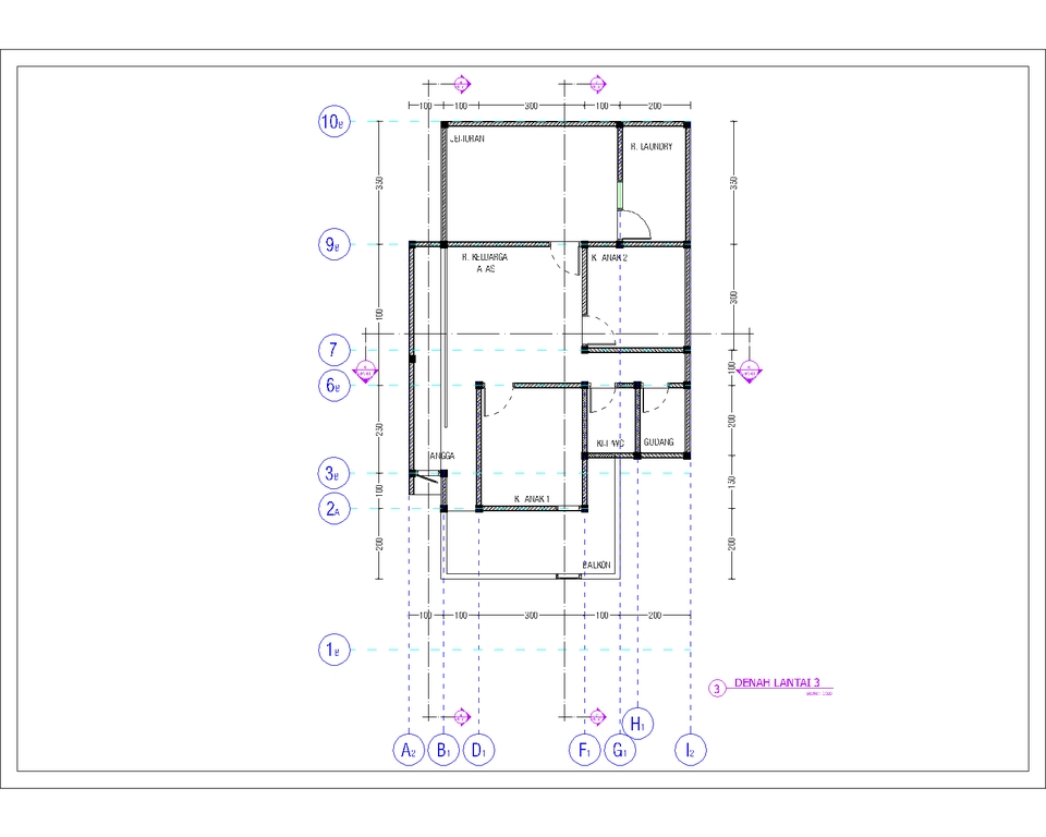 CAD Drawing - Jasa GAMBAR KERJA AUTOCAD 2D - 3
