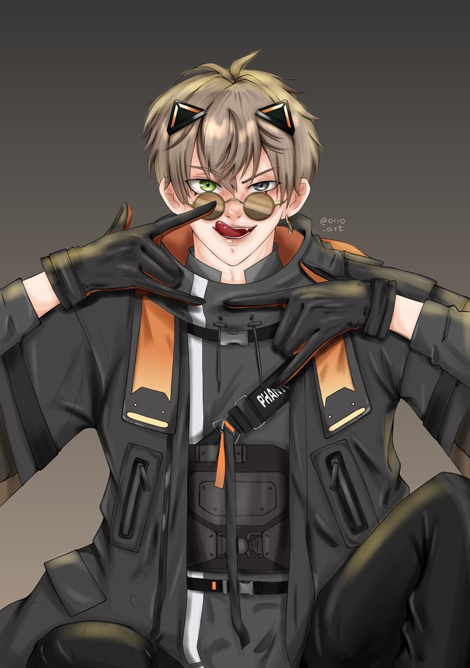 วาดแฟนอาร์ต - ภาพแฟนอาร์ต OC anime - 11