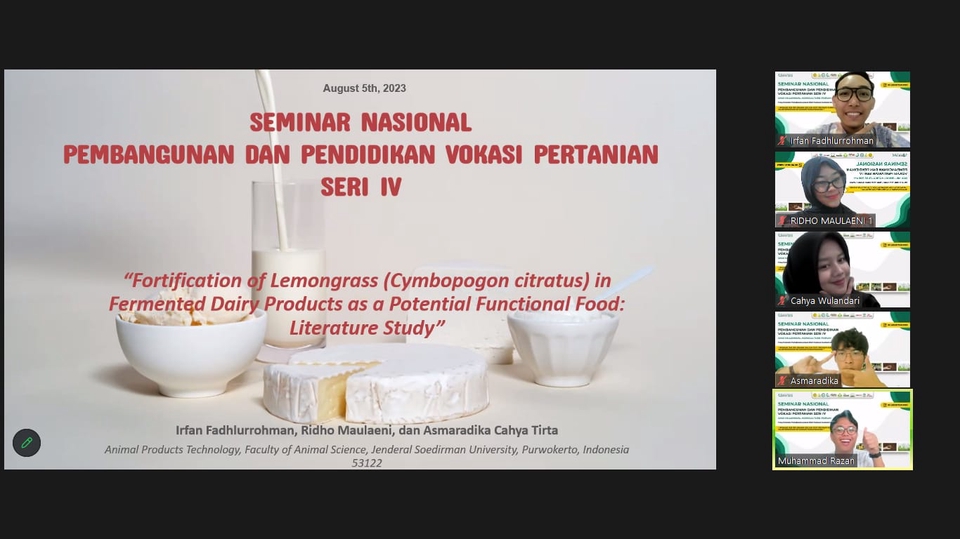 Jasa data entry dan input data excel untuk seminar nasional tentang pengembangan dan pendidikan vokasi pertanian.