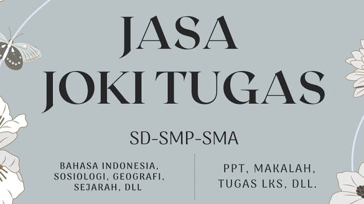 Jasa Lainnya - Jasa mengerjakan tugas sekolah sd-sma - 2