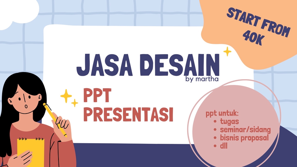 Presentasi - Jasa Pembuatan PPT untuk segala tugas, sempro, dll - 1