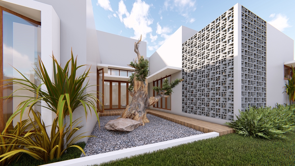 3D & Perspektif - Jasa Desain Rumah (3D, Gambar kerja, Animasi) - 20