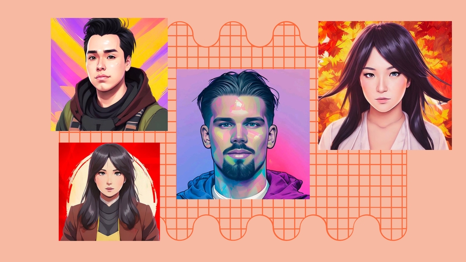 Gambar dan Ilustrasi - Ilustrasi foto profil berbagai style (anime, pop art, sketsa, retro dll) - 3