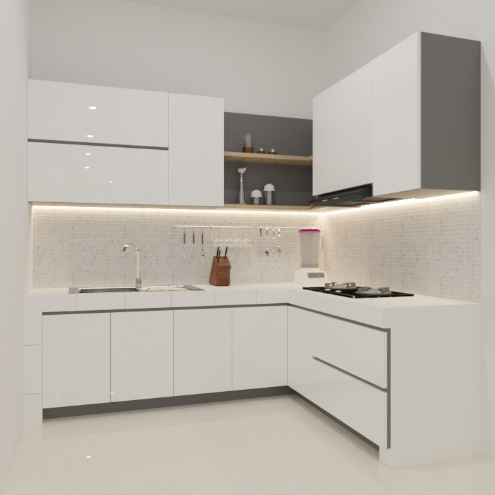 3D & Perspektif - 3D Modelling & Rendering for Interior - Hasil Mendekati Foto Realistik - 3