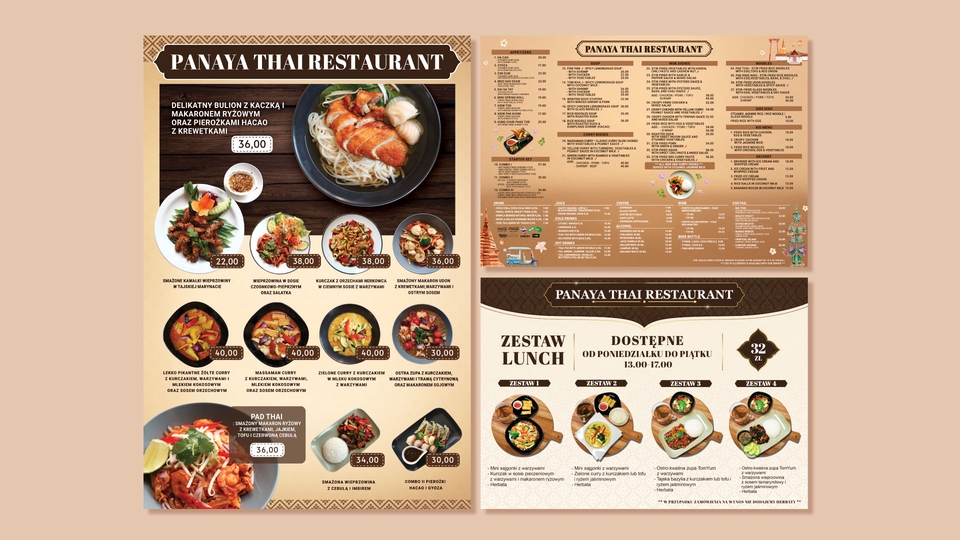 สื่อสิ่งพิมพ์และนามบัตร - รับออกแบบเมนูอาหาร นามบัตร โปรชัว โปสเตอร์และอื่นๆ - 8