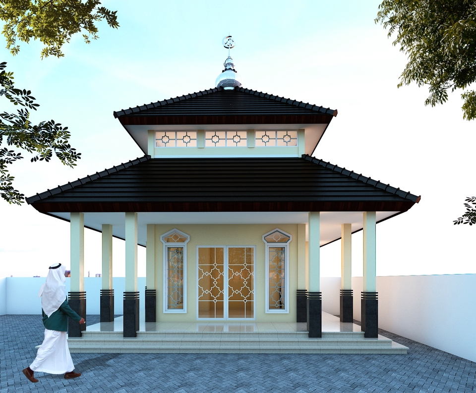 CAD Drawing - JASA DESAIN SPESIALIS MASJID DAN MUSHOLLA - 10