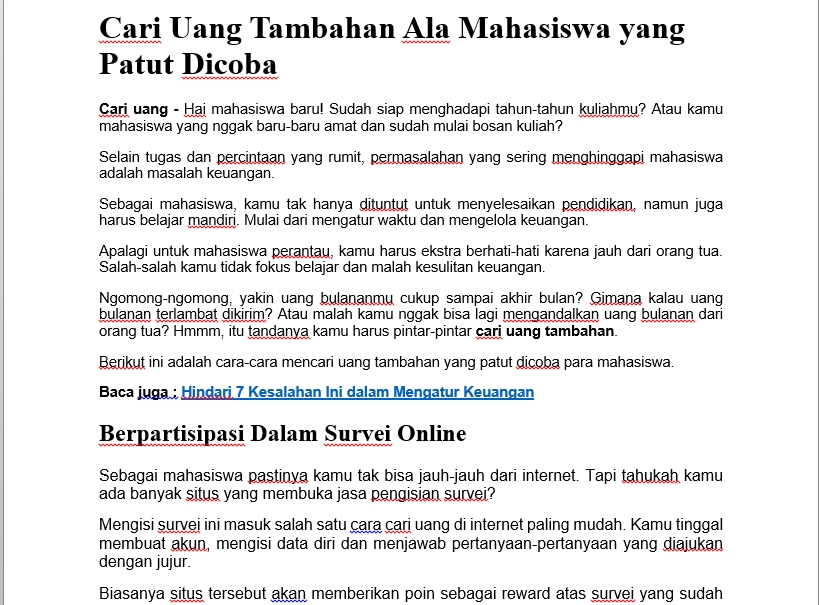 Penulisan Konten - SEO Content Writer - 4
