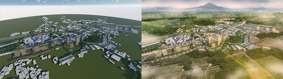 Jasa Desain Arsitektur 3D untuk Rumah Minimalis Modern dengan Interior Mewah.