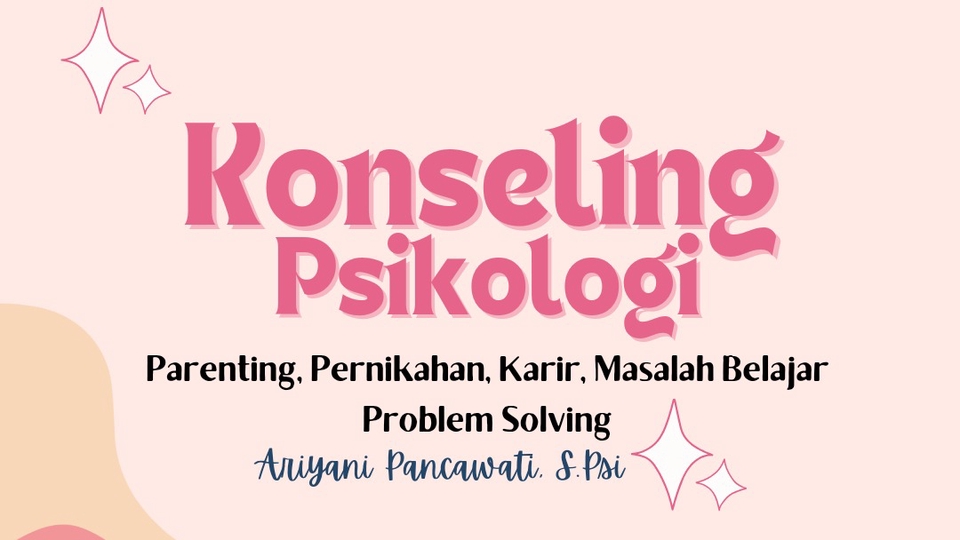 Jasa Konsultan Pengembangan Diri (Konsultasi Self Improvement) - Konseling Psikologi
