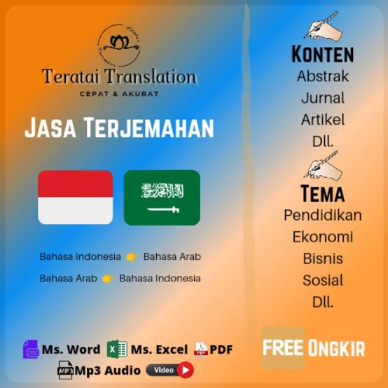 Penerjemahan - Terjemah arab - indo & indo - arab - 2