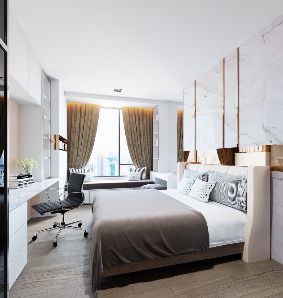 3D Perspective - รับงานเขียนภาพ 3D Perspective (Interior perspective) - 7