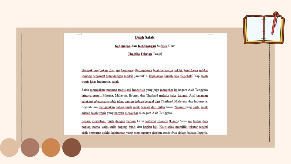 Penulisan Konten - Jasa penulisan artikel, karya fiksi, dan jasa pengetikan. - 4