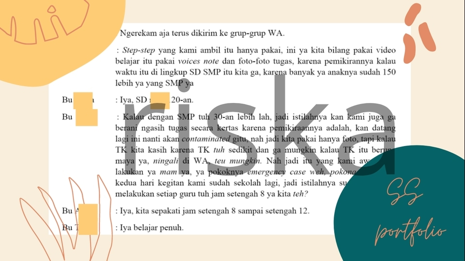 Pengetikan Umum - Jasa Transkrip / Mengetik Cepat, Rapih, Akurat - 5