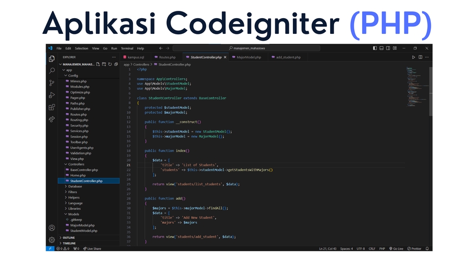 Jasa Coding dan Membuat Web menggunakan Python, PHP, Java, Golang dan SQL
