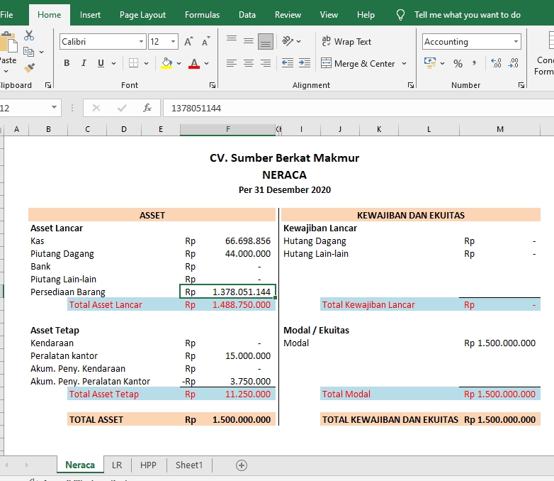 Akuntansi dan Keuangan - Jasa Membuat Laporan Keuangan (Laba Rugi & Neraca) - 4