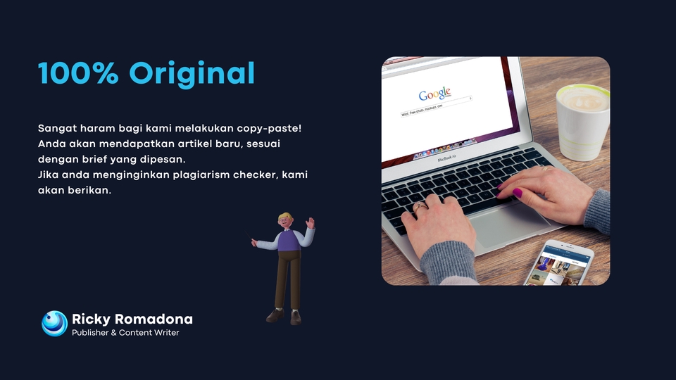 Jasa penulis artikel freelance berkualitas dan original, penulis artikel profesional untuk landing page, seo, website, dan blog.
