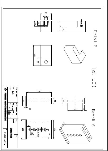 CAD Drawing - Desain 3D and 2d, Interior - 7