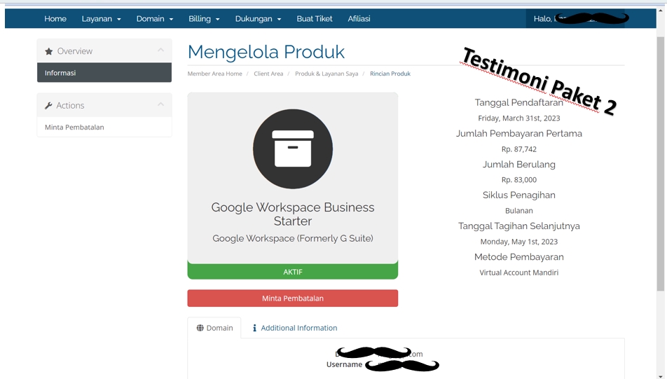 Branding - Email bisnis - (@bisnisanda.com) - 3