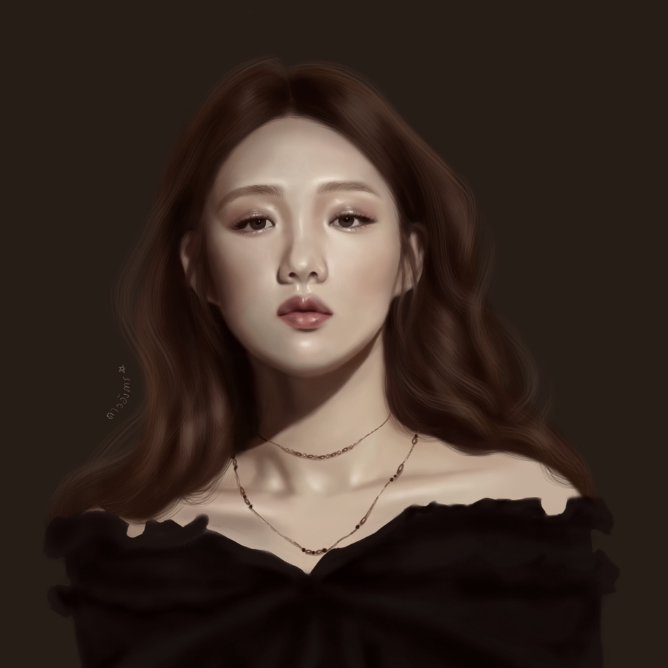 วาดภาพเหมือน Portrait - ผลงานภาพเหมือน Digital art - 7