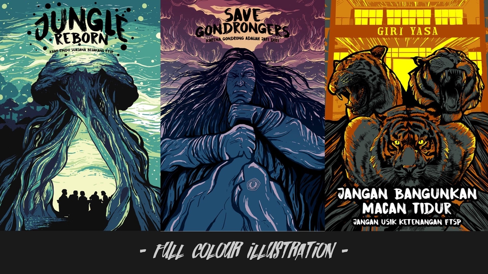 Gambar dan Ilustrasi - DESAIN ILUSTRASI PROFESIONAL SATU HARI JADI - 2