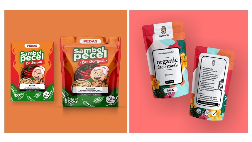 Label & Kemasan - DESAIN KEMASAN PRODUK DESIGN PACKAGING MAKANAN LABEL, BOX, STANDING POUCH - 3