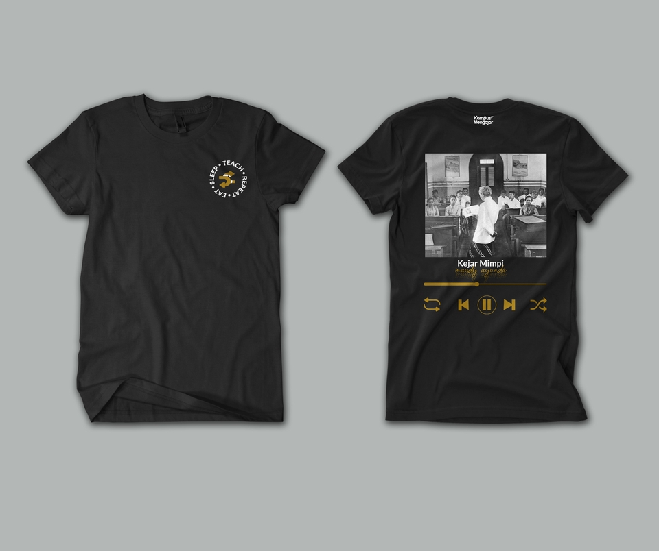 Desain Kaos & Motif - DESAIN KAOS MINIMALIS KEKINIAN DAN PDH KEPANITIAAN DLL - 4