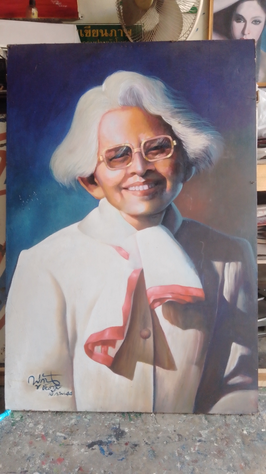วาดภาพเหมือน Portrait - รับวาดภาพเหมือน สีน้ำมัน Oil painting - 5