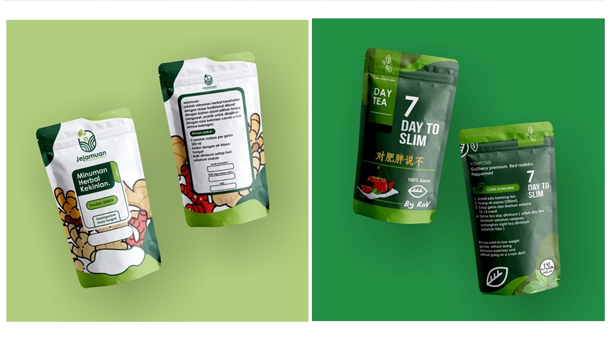 Label & Kemasan - DESAIN KEMASAN PRODUK DESIGN PACKAGING MAKANAN LABEL, BOX, STANDING POUCH - 6