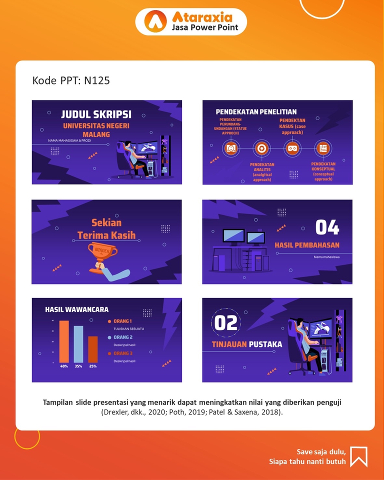 Presentasi - Professional Graphic Design Powerpoint Presentation / Pitch Deck / Company Profile - 7