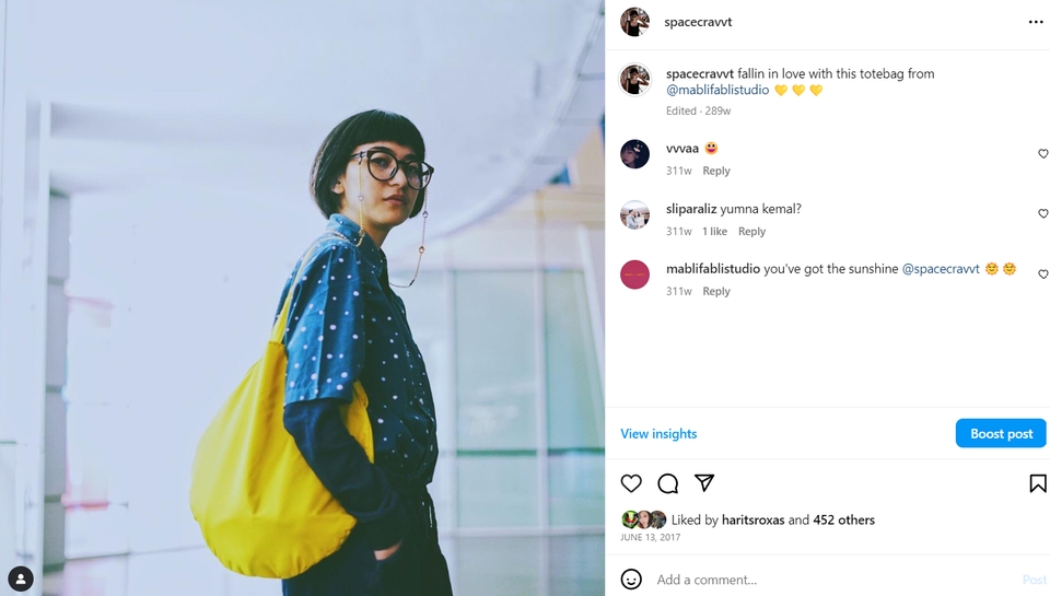 Selebgram/ Socmed - Endrose atau Review Produk - 20