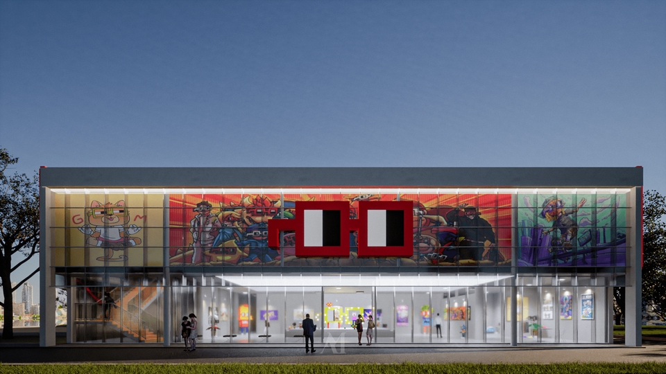 Jasa Desain Eksterior 3D: Render Bangunan Modern