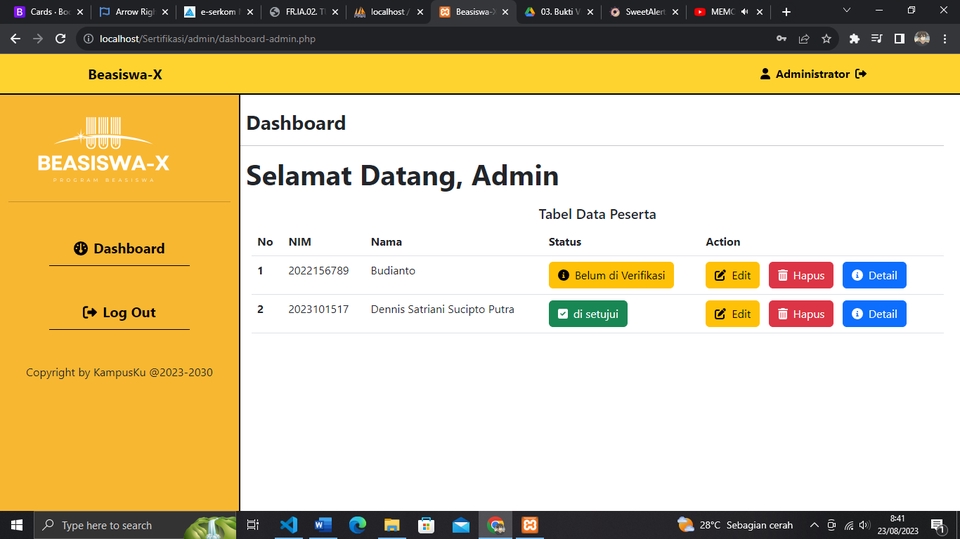 Web Development - Jasa Pembuatan Website Company Profile,Sistem Administrasi,Portofolio dan lainnya. - 13