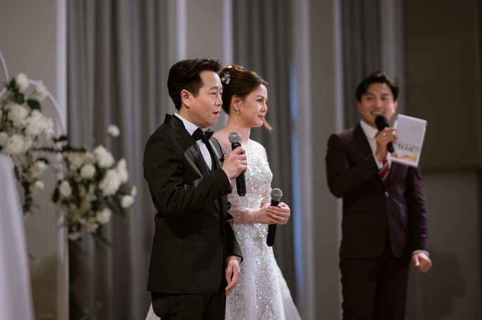พิธีกร MC - พิธีกรงานแต่งงาน / นายพิธีไทย-จีน / Wedding Celebrant (พิธีแลกแหวน) Vow Ceremony - 19