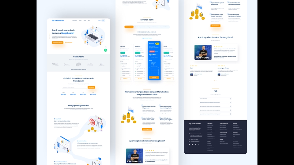 UI & UX Design - Desain Website UI/UX Web dan Mobile dengan UX Research, UX Design (Wireframing) - 1