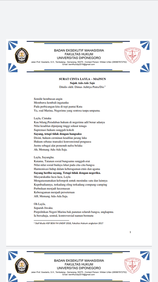 Penulisan Konten - Jasa Pembuatan dan Pengetikan Analisa/Artikel/Tugas/Makalah Hukum - 6