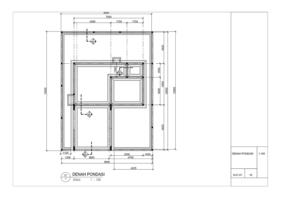 CAD Drawing - Jasa Gambar Kerja (Shop Drawing) - IMB  - 8