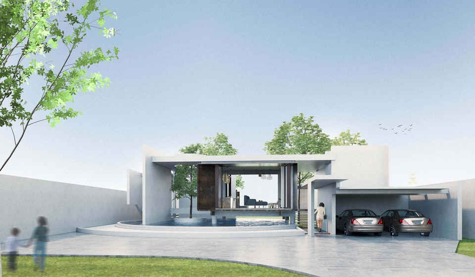 ออกแบบตกแต่งภายในและภายนอก - รับทำภาพ Perspective /ออกแบบงานสถาปัตยกรรมขนาดเล็ก / รับขึ้นโมเดล 3D - 11