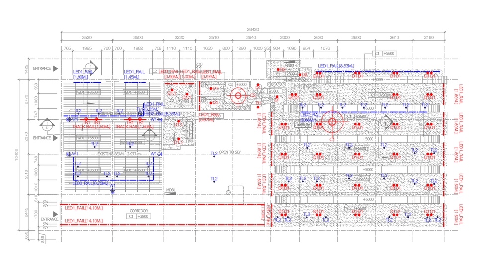 เขียนแบบวิศวกรรมและออกแบบโครงสร้าง - ออกแบบและคำนวณแสงสว่างทั้งภายในและภายนอกอาคารด้วยโปรแกรม Dialux Evo เขียนแบบผังไฟฟ้าแสงสว่าง - 23