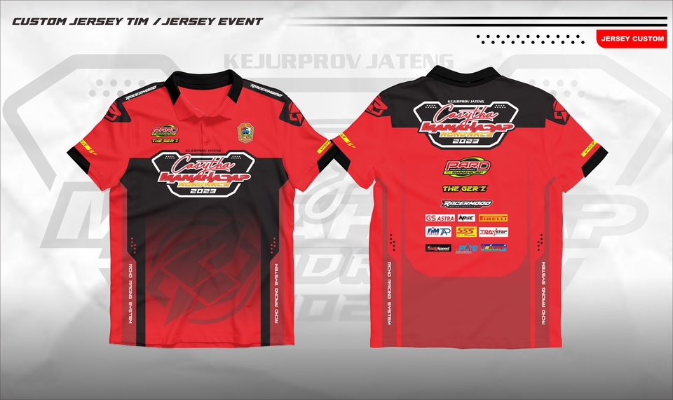 Desain Kaos & Motif - Jasa desain jersey sport dan kaos - 4