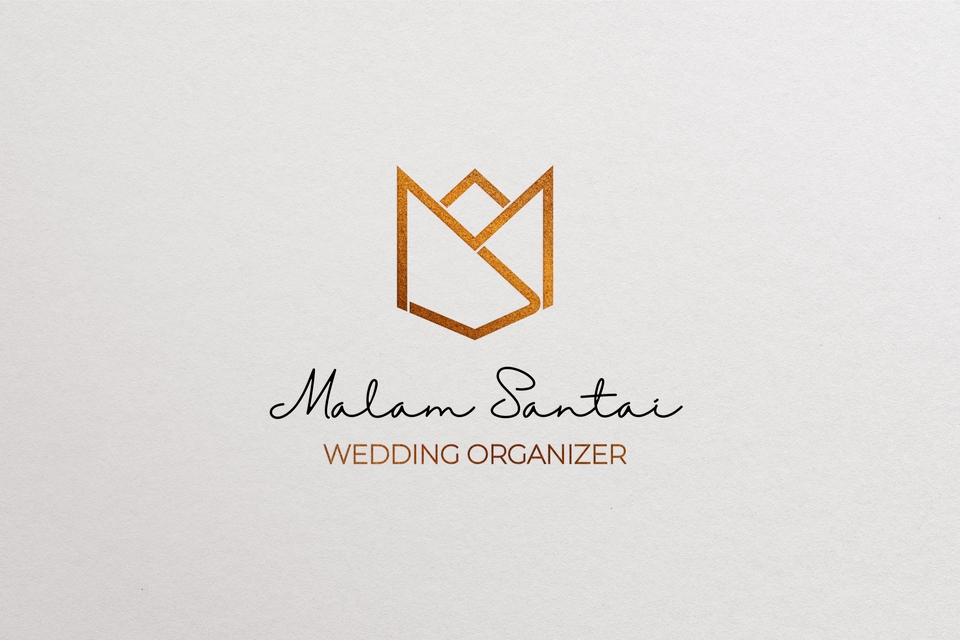 Logo Malam Santai, jasa desain logo wedding organizer profesional