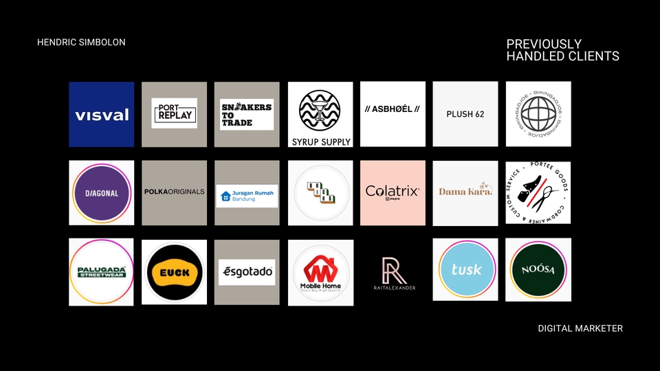 Jasa digital marketing terbaik dan terpercaya untuk meningkatkan brand awareness dan penjualan bisnis Anda. Layanan mencakup jasa pasang iklan facebook dan instagram, jasa Google Ads, jasa SEO, jasa SEM, dan jasa sosial media marketing.